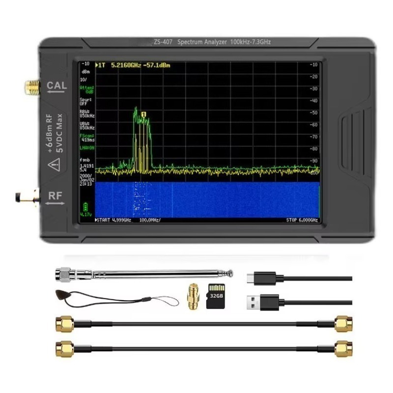 محلل طيف محمول ZS-406/ZS-407 ب - مراجعة Signal Generator Spectrum Analyzer وسعره