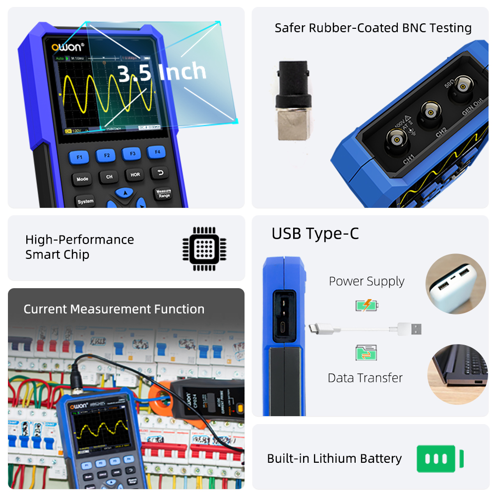 جهاز راسم ذبذبات رقمي محمول من - مراجعة Signal Generator Spectrum Analyzer وسعره